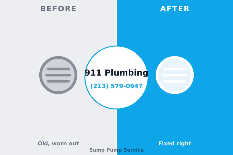 Before and after: plumbing company Starbuck, MN